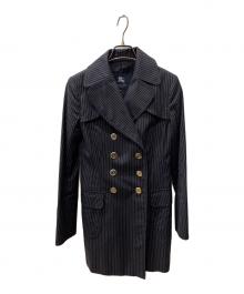 BURBERRY LONDON（バーバリーロンドン）の古着「チェスターコート」｜ネイビー