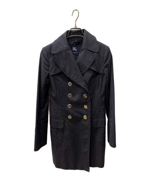 BURBERRY LONDON（バーバリーロンドン）BURBERRY LONDON (バーバリーロンドン) チェスターコート ネイビー サイズ:38の古着・服飾アイテム