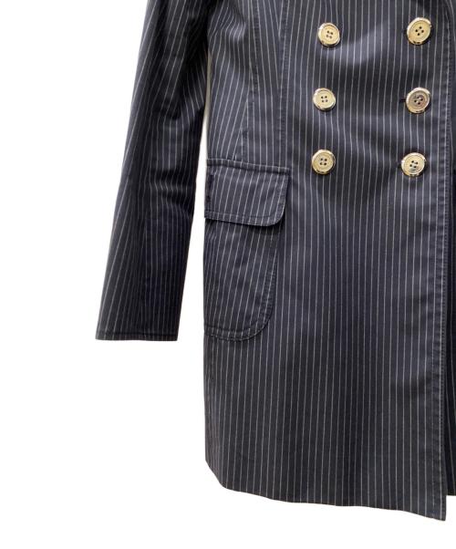BURBERRY LONDON（バーバリーロンドン）BURBERRY LONDON (バーバリーロンドン) チェスターコート ネイビー サイズ:38の古着・服飾アイテム