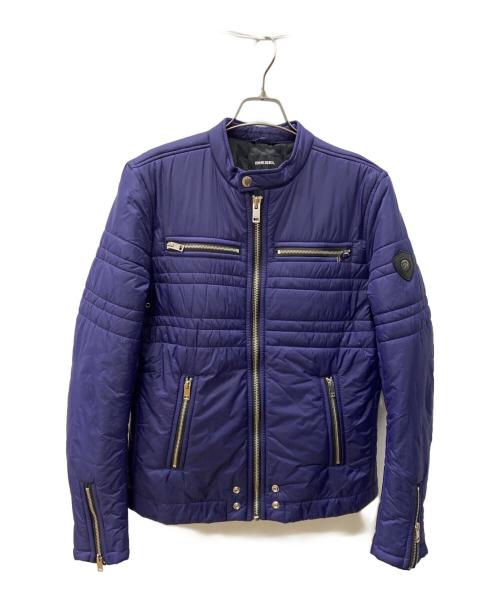 DIESEL（ディーゼル）DIESEL (ディーゼル) 中綿ジャケット ブルー サイズ:Lの古着・服飾アイテム