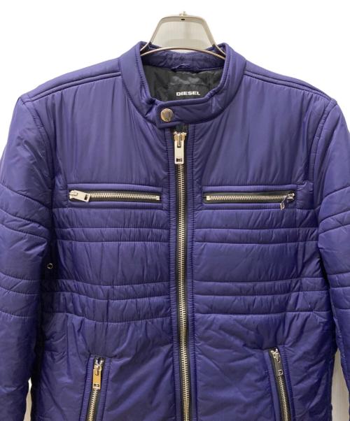 DIESEL（ディーゼル）DIESEL (ディーゼル) 中綿ジャケット ブルー サイズ:Lの古着・服飾アイテム