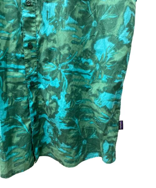 Patagonia（パタゴニア）Patagonia (パタゴニア) 半袖シャツ グリーン サイズ:XLの古着・服飾アイテム