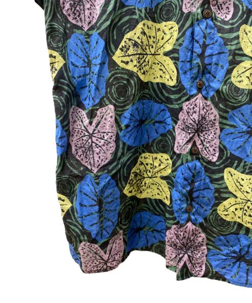 pataloha（パタロハ）pataloha (パタロハ) 半袖シャツ グリーン×ブルー サイズ:XLの古着・服飾アイテム