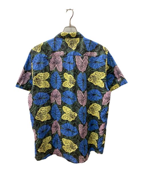 pataloha（パタロハ）pataloha (パタロハ) 半袖シャツ グリーン×ブルー サイズ:XLの古着・服飾アイテム