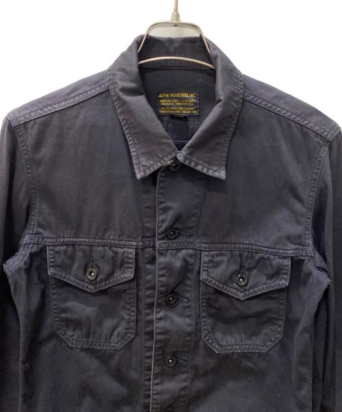 ALPHA（アルファ）ALPHA (アルファ) ジャケット ブラック サイズ:Sの古着・服飾アイテム