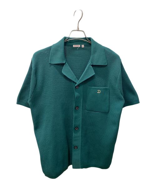 DRESSTERIOR（ドレステリア）DRESSTERIOR (ドレステリア) キューバ ニットシャツ オリーブ サイズ:Mの古着・服飾アイテム