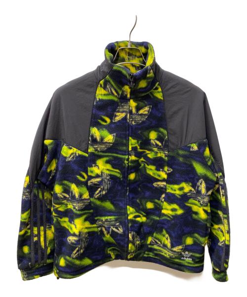 adidas（アディダス）adidas (アディダス) フリースジャケット ブラック サイズ:Mの古着・服飾アイテム
