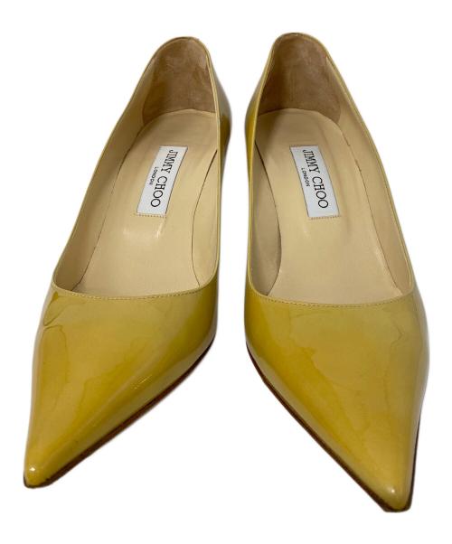 JIMMY CHOO（ジミーチュウ）JIMMY CHOO (ジミーチュウ) パンプス イエロー サイズ:26.5cmの古着・服飾アイテム