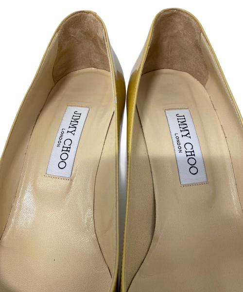 JIMMY CHOO（ジミーチュウ）JIMMY CHOO (ジミーチュウ) パンプス イエロー サイズ:26.5cmの古着・服飾アイテム