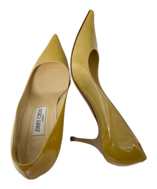 JIMMY CHOO（ジミーチュウ）JIMMY CHOO (ジミーチュウ) パンプス イエロー サイズ:26.5cmの古着・服飾アイテム