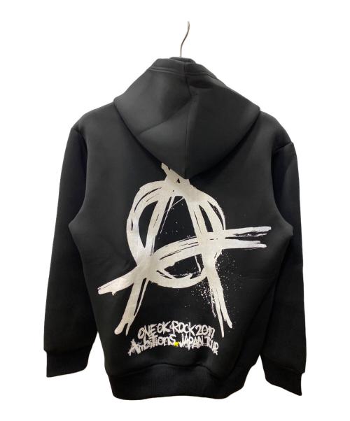 ONE OK ROCK（ワンオクロック）ONE OK ROCK (ワンオクロック) プルオーバーパーカー ブラック サイズ:Lの古着・服飾アイテム