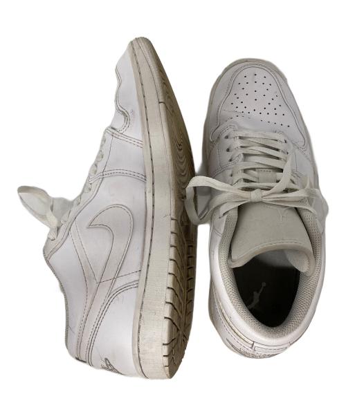 NIKE（ナイキ）NIKE (ナイキ) Air Jordan 1 Low ホワイト サイズ:26.5cmの古着・服飾アイテム