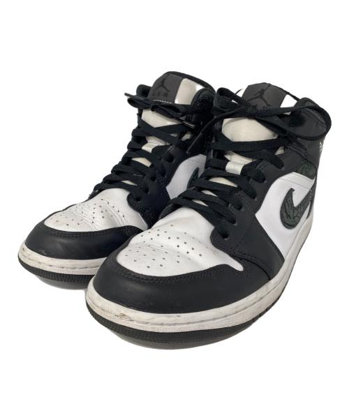 NIKE（ナイキ）NIKE (ナイキ) Air Jordan 1 Mid ブラック×ホワイト サイズ:26.5cmの古着・服飾アイテム