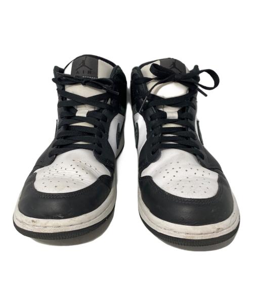 NIKE（ナイキ）NIKE (ナイキ) Air Jordan 1 Mid ブラック×ホワイト サイズ:26.5cmの古着・服飾アイテム