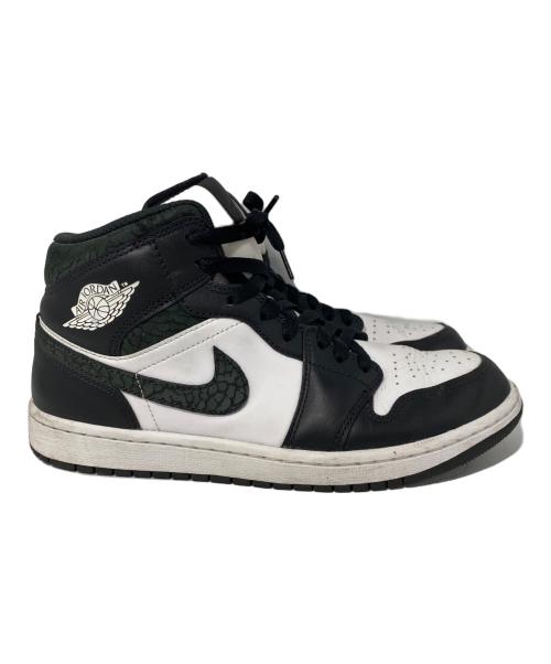 NIKE（ナイキ）NIKE (ナイキ) Air Jordan 1 Mid ブラック×ホワイト サイズ:26.5cmの古着・服飾アイテム