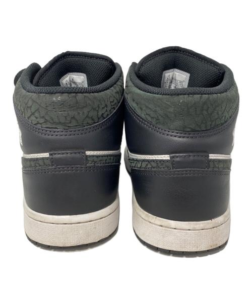 NIKE（ナイキ）NIKE (ナイキ) Air Jordan 1 Mid ブラック×ホワイト サイズ:26.5cmの古着・服飾アイテム