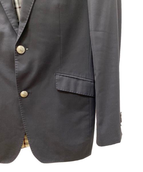 BURBERRY BLACK LABEL（バーバリーブラックレーベル）BURBERRY BLACK LABEL (バーバリーブラックレーベル) テーラードジャケット ブラック サイズ:Mの古着・服飾アイテム