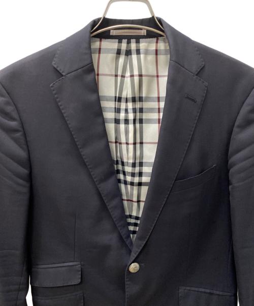 BURBERRY BLACK LABEL（バーバリーブラックレーベル）BURBERRY BLACK LABEL (バーバリーブラックレーベル) テーラードジャケット ブラック サイズ:Mの古着・服飾アイテム