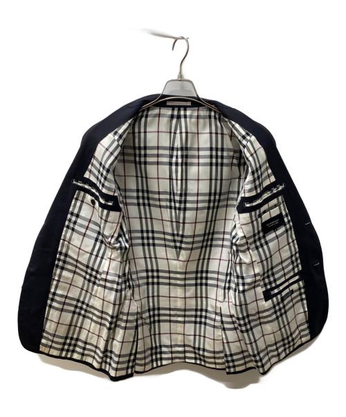 BURBERRY BLACK LABEL（バーバリーブラックレーベル）BURBERRY BLACK LABEL (バーバリーブラックレーベル) テーラードジャケット ブラック サイズ:Mの古着・服飾アイテム