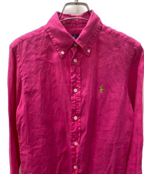 RALPH LAUREN（ラルフローレン）RALPH LAUREN (ラルフローレン) 長袖シャツ ピンク サイズ:Sの古着・服飾アイテム