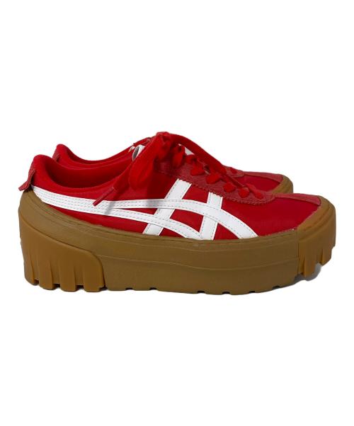 Onitsuka Tiger（オニツカタイガー）Onitsuka Tiger (オニツカタイガー) DELEGATION CHUNK レッド サイズ:25.5cmの古着・服飾アイテム