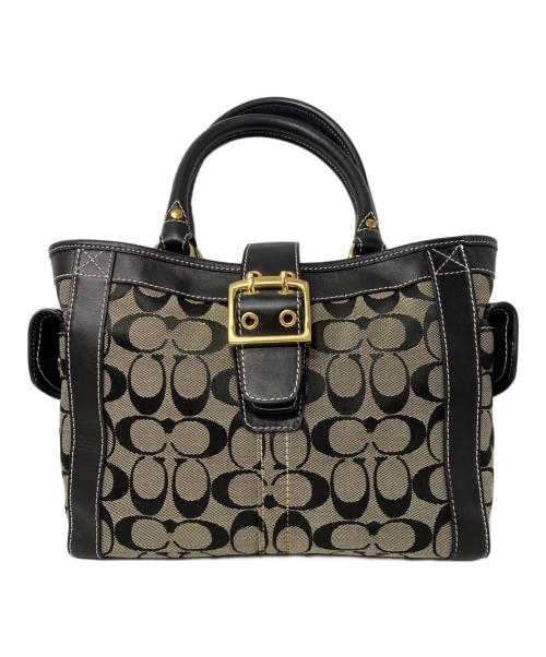 COACH（コーチ）COACH (コーチ) ハンドバッグ ブラックの古着・服飾アイテム