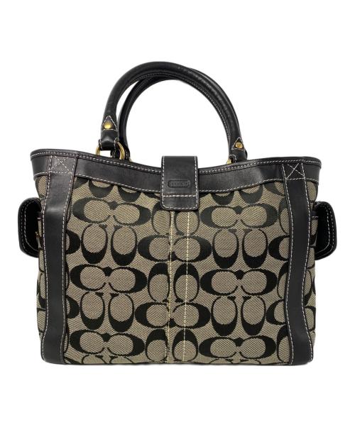 COACH（コーチ）COACH (コーチ) ハンドバッグ ブラックの古着・服飾アイテム