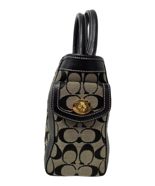 COACH（コーチ）COACH (コーチ) ハンドバッグ ブラックの古着・服飾アイテム