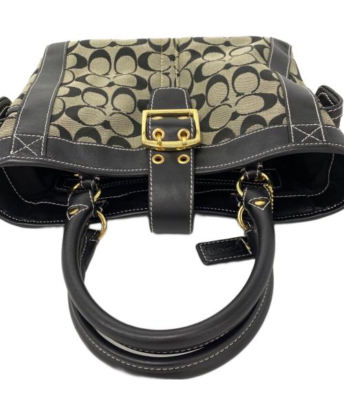 COACH（コーチ）COACH (コーチ) ハンドバッグ ブラックの古着・服飾アイテム