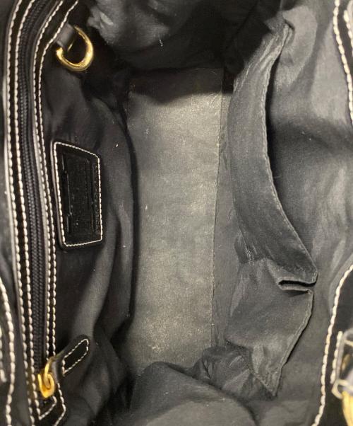 COACH（コーチ）COACH (コーチ) ハンドバッグ ブラックの古着・服飾アイテム