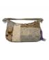 COACH (コーチ) ショルダーバッグ ベージュ×グレー：12000円