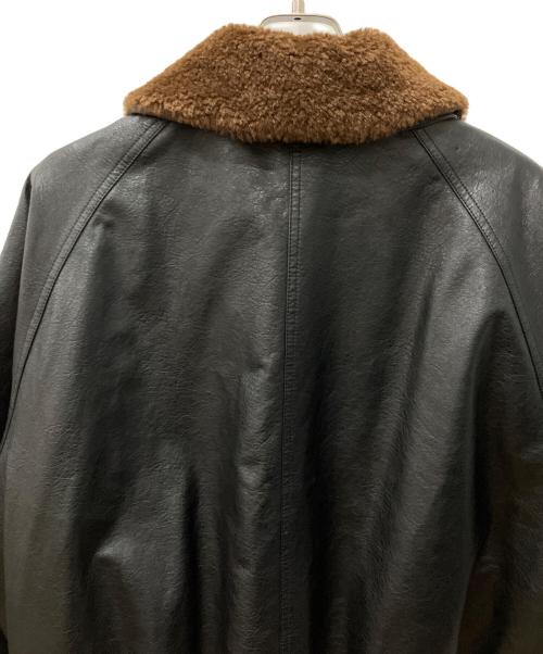 FREAK'S STORE（フリークスストア）FREAK'S STORE (フリークスストア) フェイクレザーブルゾン ブラック サイズ:Freeの古着・服飾アイテム