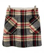 BURBERRY BLUE LABELバーバリー ブルー レーベル）の古着「ミニスカート」｜ブラック