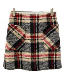 BURBERRY BLUE LABEL（バーバリー ブルー レーベル）の古着「ミニスカート」｜ブラック
