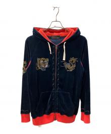 ALDIES（アールディーズ）の古着「ジップパーカー」｜ネイビー