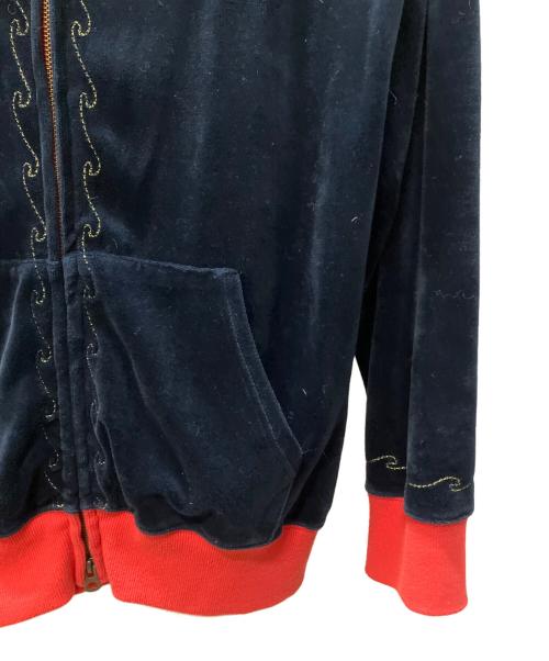 ALDIES（アールディーズ）ALDIES (アールディーズ) ジップパーカー ネイビー サイズ:Mの古着・服飾アイテム