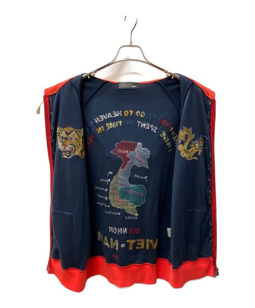 ALDIES（アールディーズ）ALDIES (アールディーズ) ジップパーカー ネイビー サイズ:Mの古着・服飾アイテム