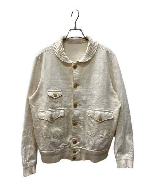 HAVERSACK（ハバーサック）HAVERSACK (ハバーサック) ワークジャケット アイボリー サイズ:Lの古着・服飾アイテム
