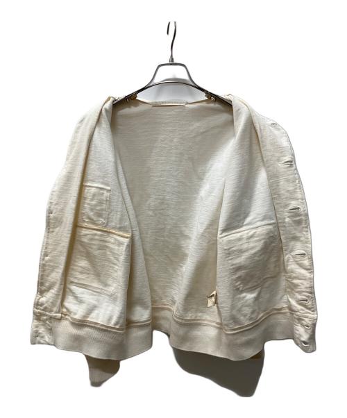 HAVERSACK（ハバーサック）HAVERSACK (ハバーサック) ワークジャケット アイボリー サイズ:Lの古着・服飾アイテム