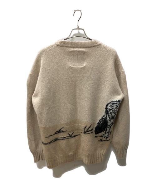 EMPORIO ARMANI（エンポリオ アルマーニ）EMPORIO ARMANI (エンポリオ アルマーニ) 厚手ニット アイボリー サイズ:Lの古着・服飾アイテム