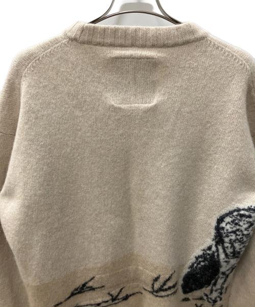 EMPORIO ARMANI（エンポリオ アルマーニ）EMPORIO ARMANI (エンポリオ アルマーニ) 厚手ニット アイボリー サイズ:Lの古着・服飾アイテム