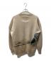 中古・古着 EMPORIO ARMANI (エンポリオ アルマーニ) 厚手ニット アイボリー サイズ:L：15000円