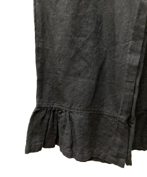 08MAB（ゼロハチマブ）08MAB (ゼロハチマブ) リネンパンツ ブラック サイズ:Free 未使用品の古着・服飾アイテム