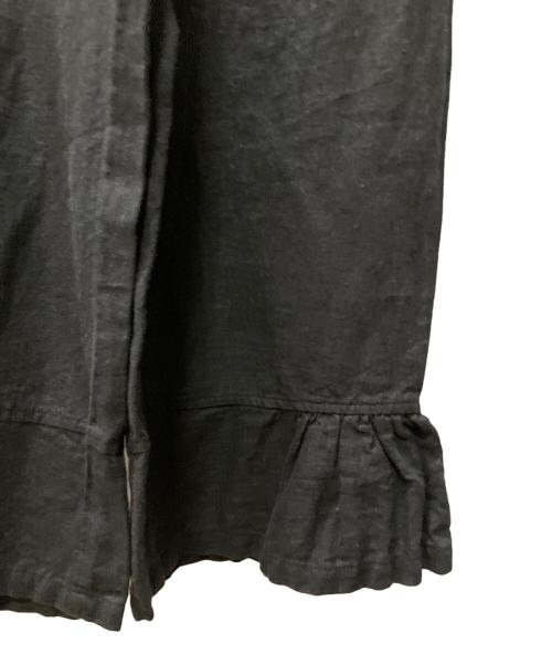 08MAB（ゼロハチマブ）08MAB (ゼロハチマブ) リネンパンツ ブラック サイズ:Free 未使用品の古着・服飾アイテム