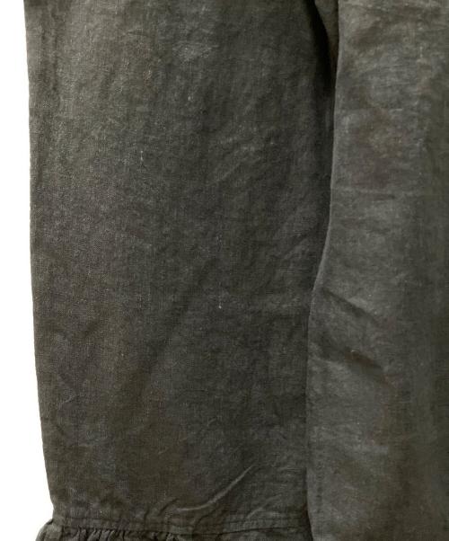 08MAB（ゼロハチマブ）08MAB (ゼロハチマブ) リネンパンツ ブラック サイズ:Free 未使用品の古着・服飾アイテム