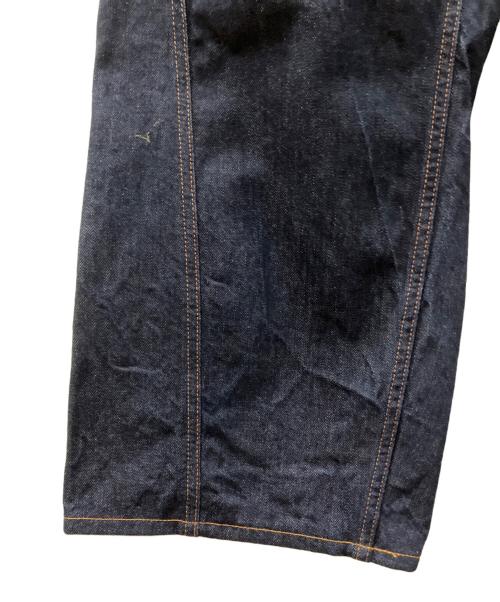 EDIFICE（エディフィス）EDIFICE (エディフィス) ワイドデニムパンツ インディゴ サイズ:Mの古着・服飾アイテム