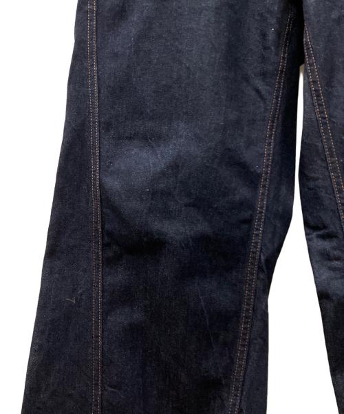 EDIFICE（エディフィス）EDIFICE (エディフィス) ワイドデニムパンツ インディゴ サイズ:Mの古着・服飾アイテム