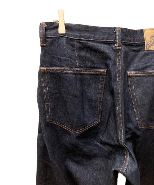 EDIFICE（エディフィス）EDIFICE (エディフィス) ワイドデニムパンツ インディゴ サイズ:Mの古着・服飾アイテム