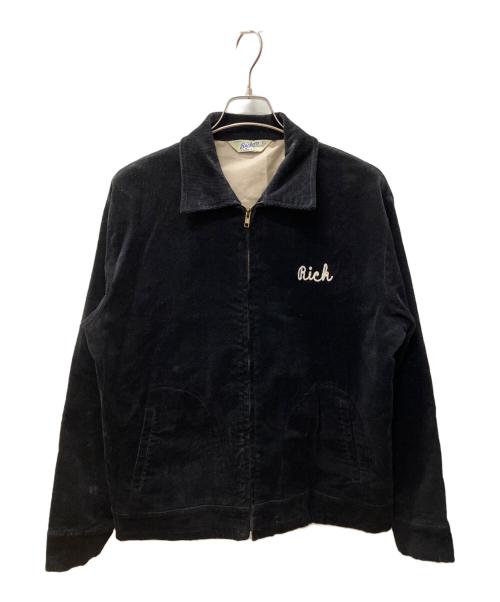 BACKERS（バッカーズ）Backers (バッカーズ) インディアンコーデュロイジャケット ブラック サイズ:Lの古着・服飾アイテム