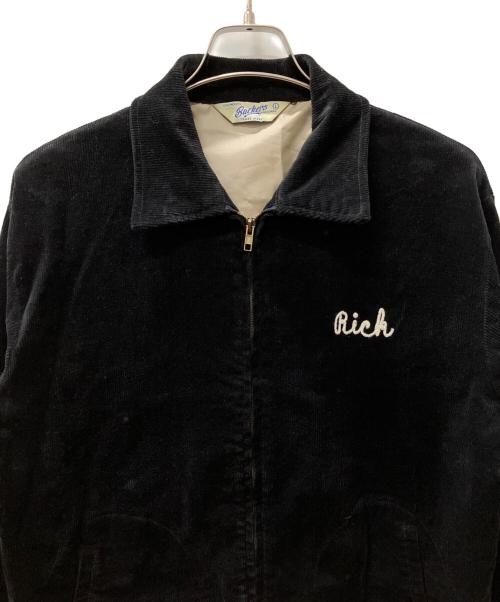 BACKERS（バッカーズ）Backers (バッカーズ) インディアンコーデュロイジャケット ブラック サイズ:Lの古着・服飾アイテム